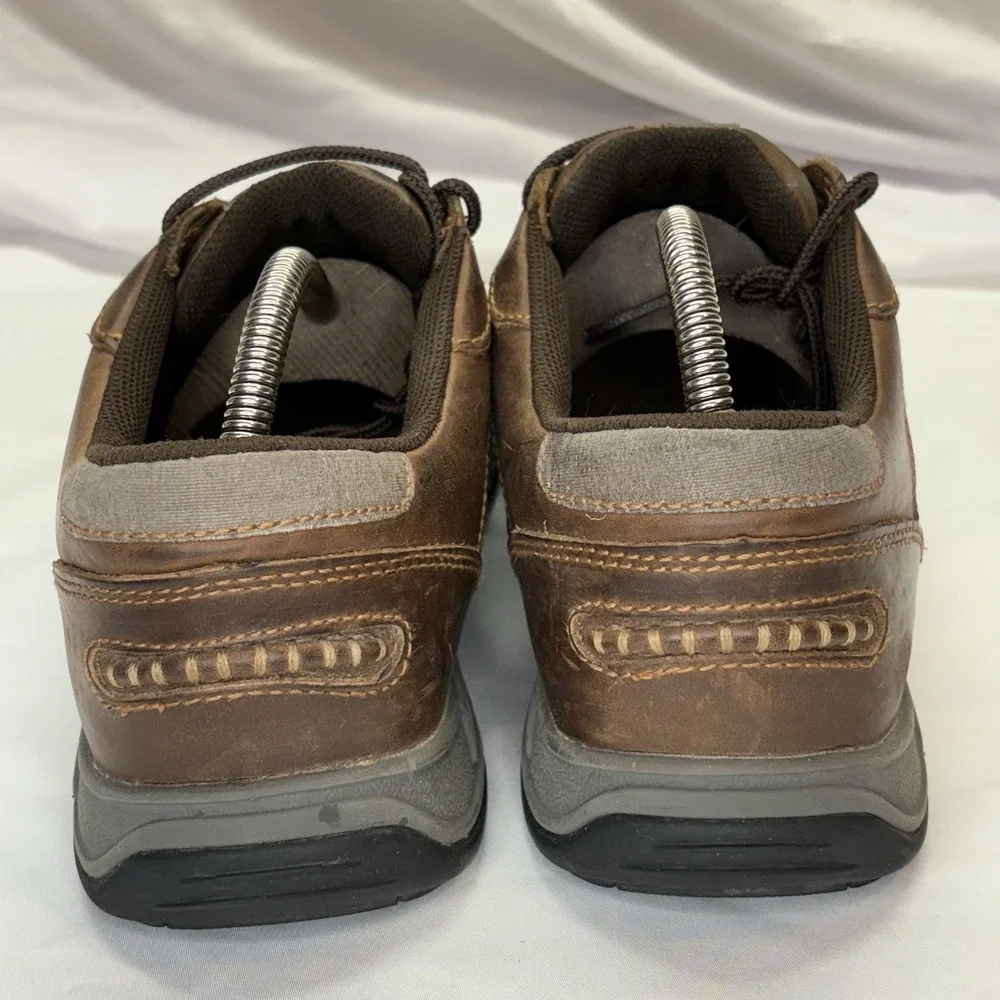 Red Wing Brown Leather Steel Toe Work Shoes Men's US‎ 9.5 2E 6708 Oil Resistant